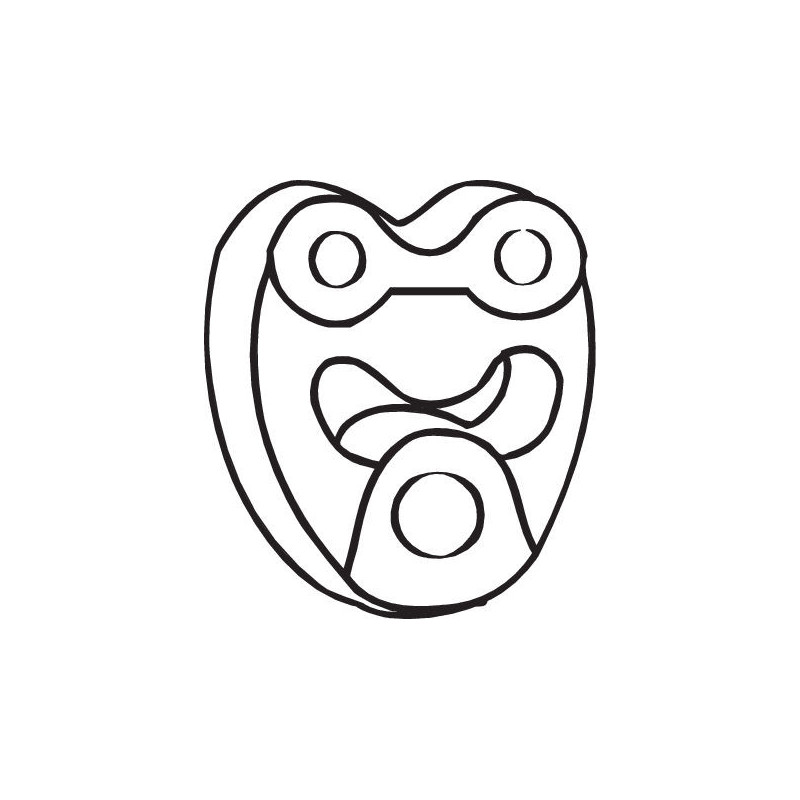 Bandes de caoutchouc (échappement) BOSAL