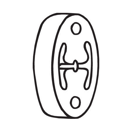 Bandes de caoutchouc (échappement) BOSAL