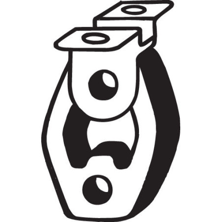 Bandes de caoutchouc (échappement) BOSAL