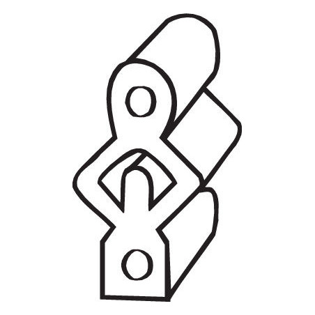 Bandes de caoutchouc (échappement) BOSAL