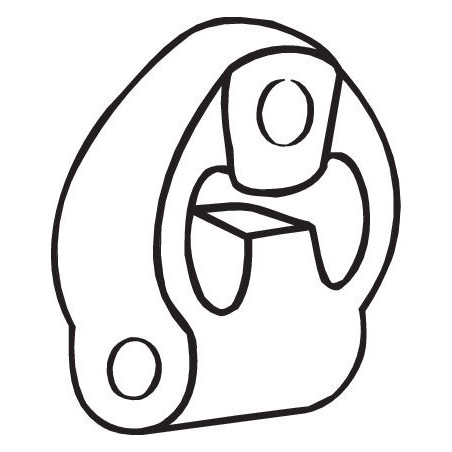 Bandes de caoutchouc (échappement) BOSAL