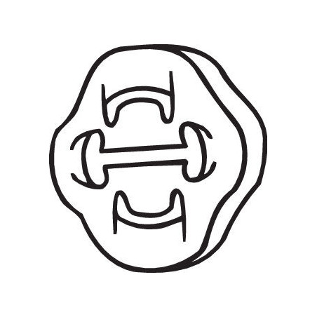 Bandes de caoutchouc (échappement) BOSAL