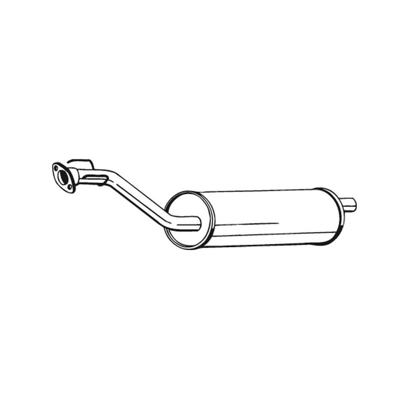 Silencieux intermédiaire BOSAL