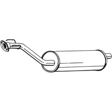 Silencieux intermédiaire BOSAL