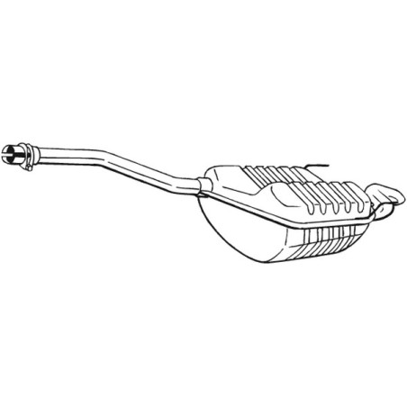 Silencieux arrière BOSAL