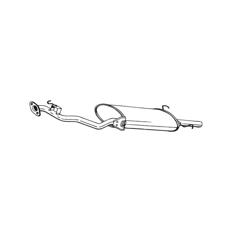 Silencieux arrière BOSAL