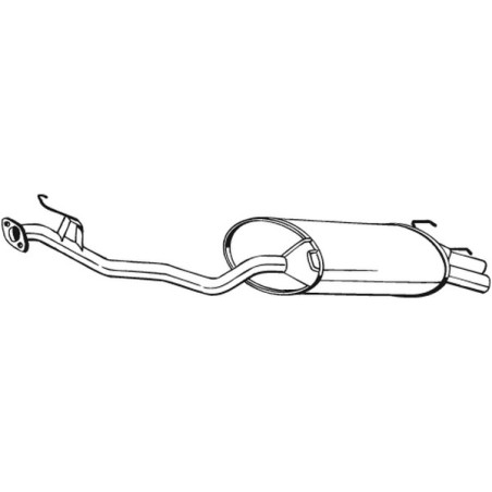 Silencieux arrière BOSAL