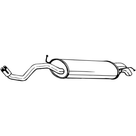 Silencieux arrière BOSAL