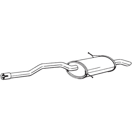 Silencieux arrière BOSAL