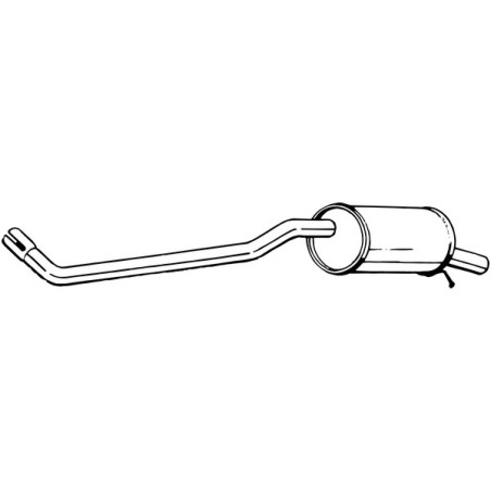 Silencieux arrière BOSAL