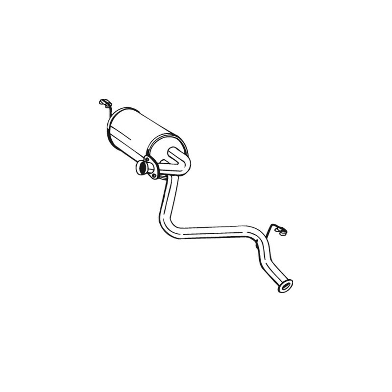 Silencieux arrière BOSAL