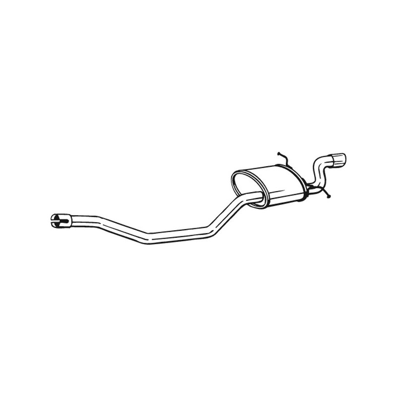 Silencieux arrière BOSAL