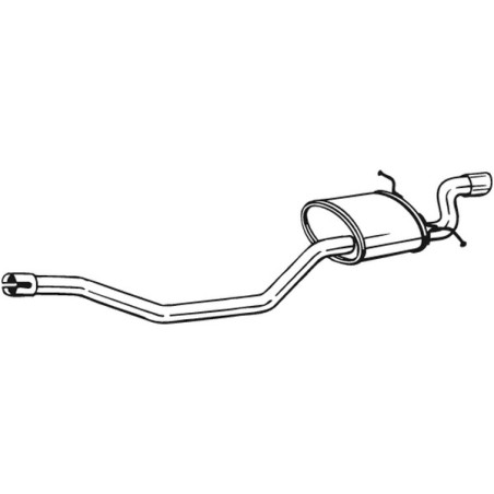 Silencieux arrière BOSAL