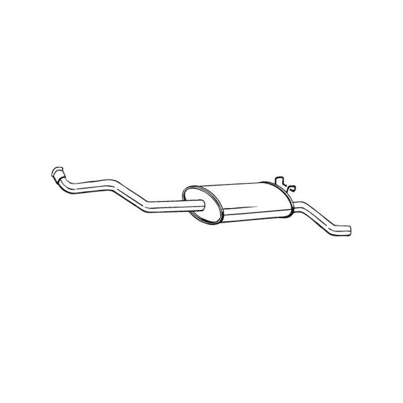 Silencieux arrière BOSAL