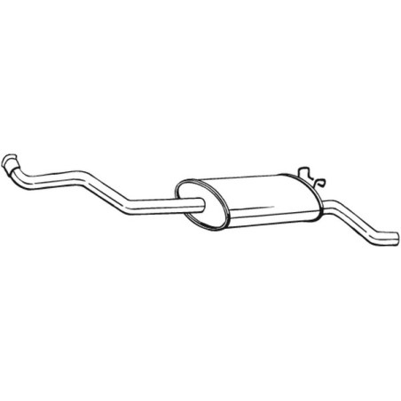 Silencieux arrière BOSAL