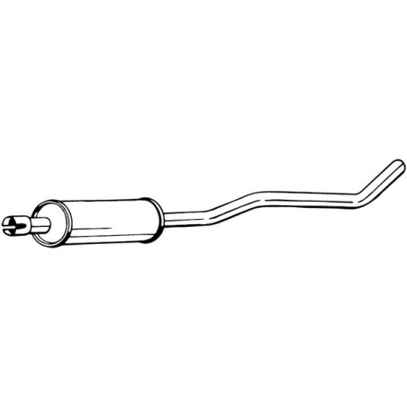 Silencieux intermédiaire BOSAL
