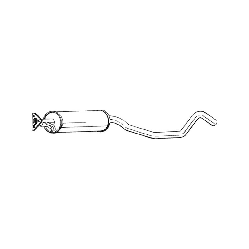 Silencieux intermédiaire BOSAL