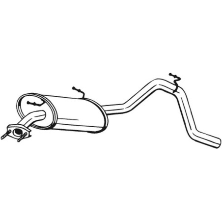 Silencieux arrière BOSAL