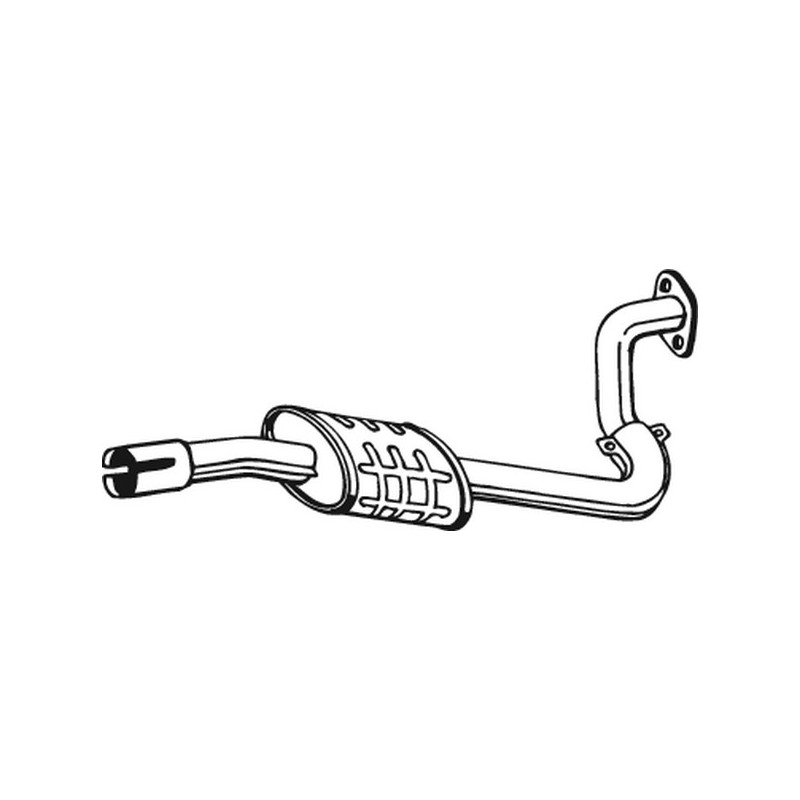 Silencieux intermédiaire BOSAL