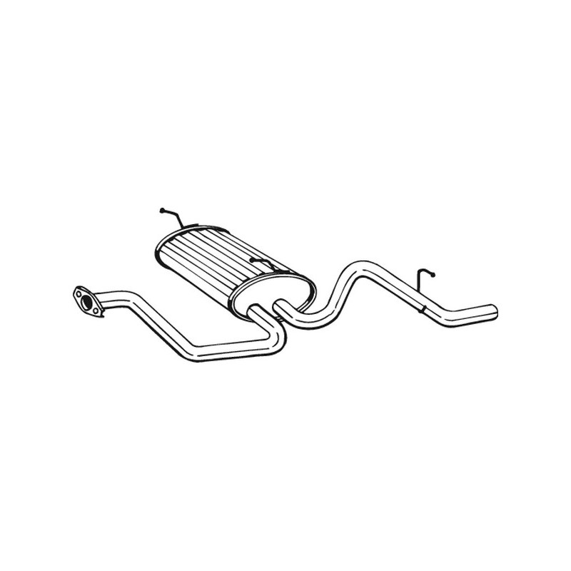 Silencieux arrière BOSAL