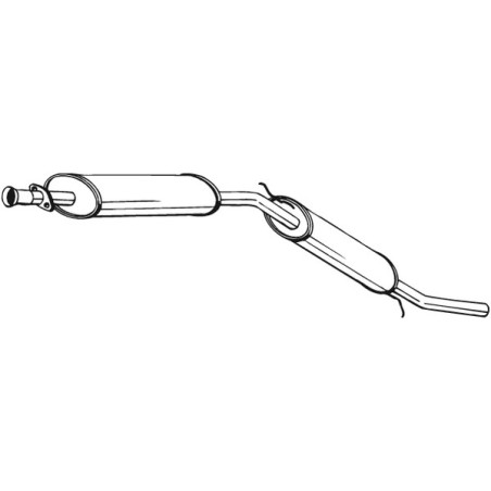 Silencieux arrière BOSAL