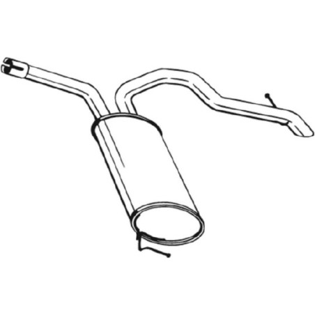 Silencieux arrière BOSAL