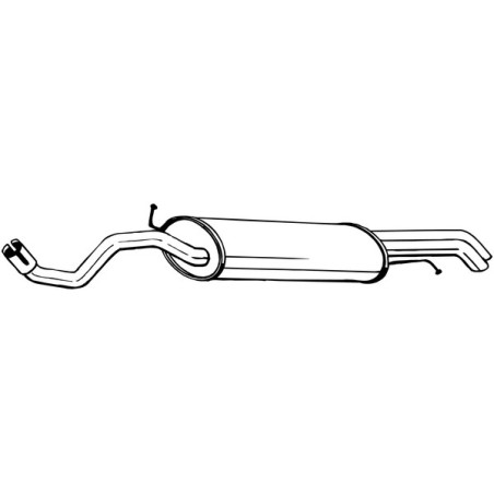 Silencieux arrière BOSAL