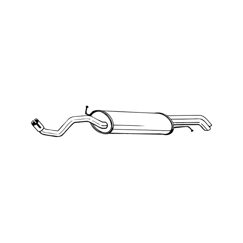 Silencieux arrière BOSAL