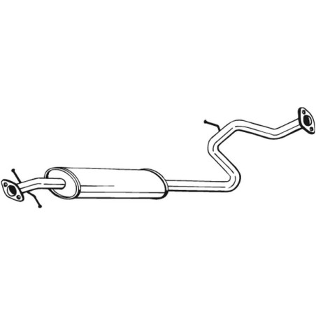 Silencieux intermédiaire BOSAL