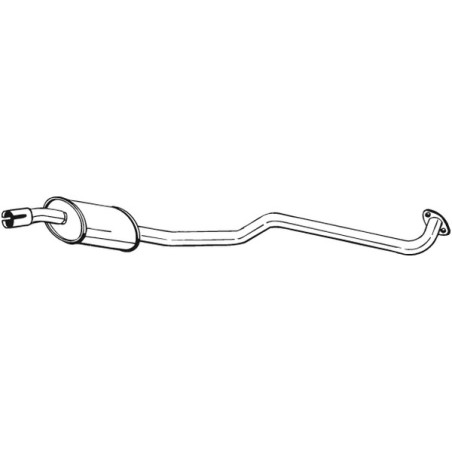 Silencieux intermédiaire BOSAL