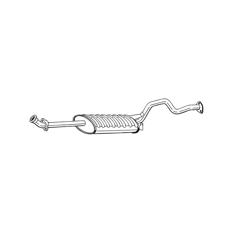 Silencieux intermédiaire BOSAL