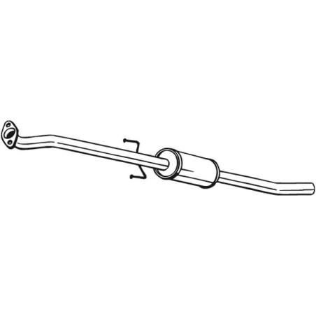 Silencieux intermédiaire BOSAL
