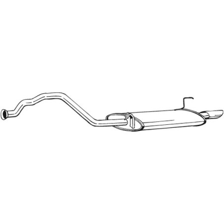 Silencieux arrière BOSAL