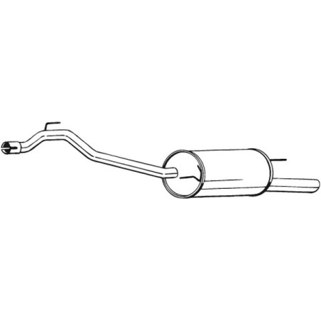 Silencieux arrière BOSAL