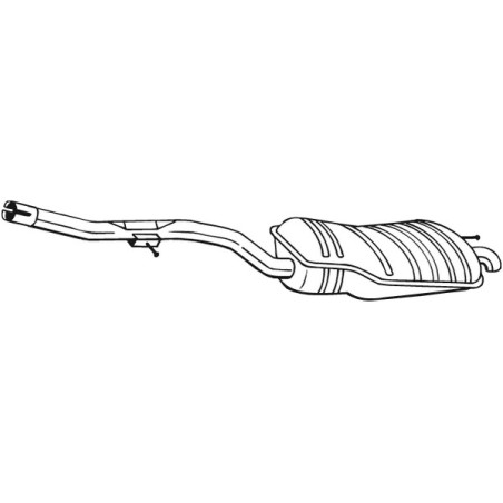 Silencieux arrière BOSAL