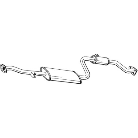 Silencieux intermédiaire BOSAL