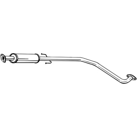 Silencieux intermédiaire BOSAL