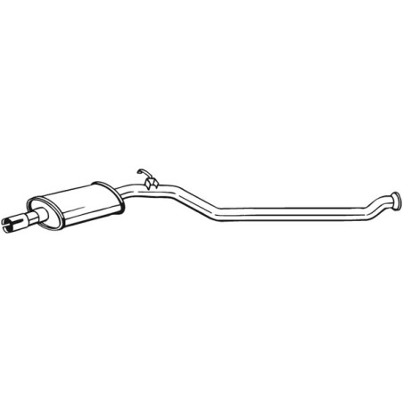 Silencieux intermédiaire BOSAL