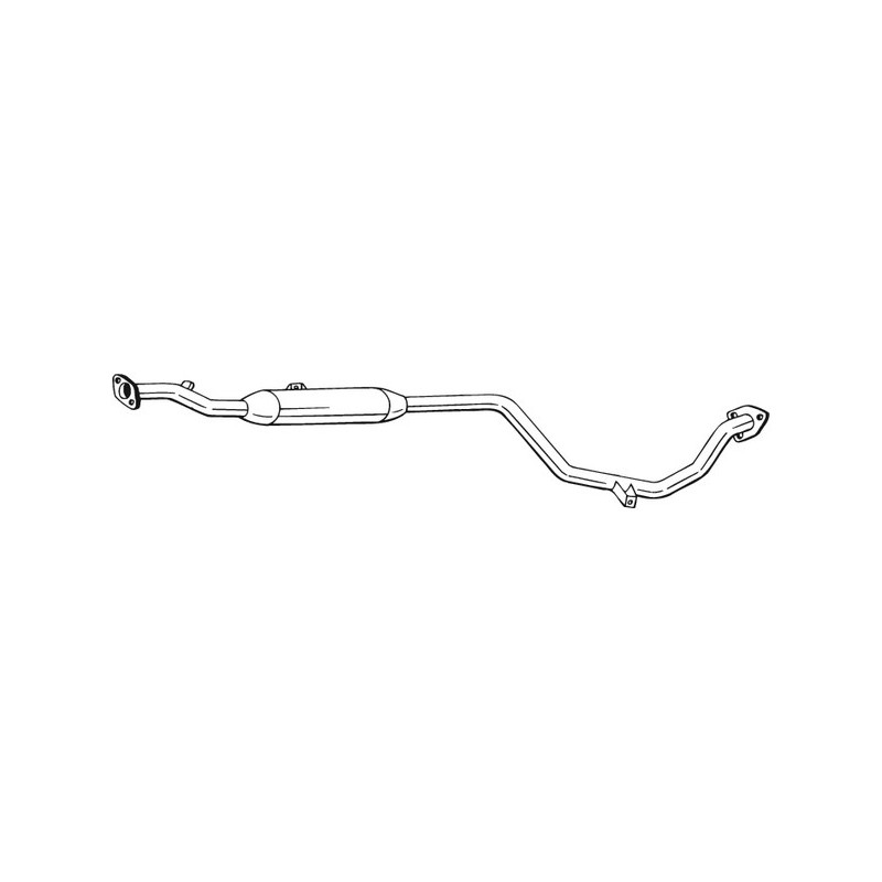 Silencieux intermédiaire BOSAL