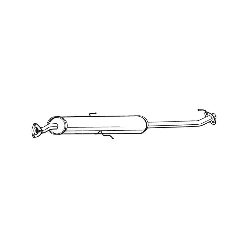 Silencieux intermédiaire BOSAL