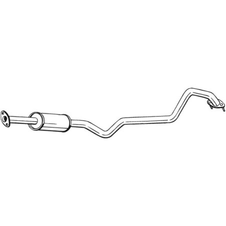 Silencieux intermédiaire BOSAL