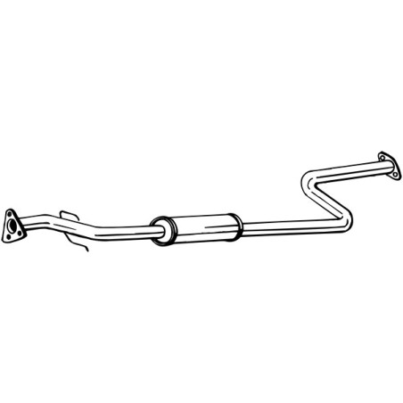 Silencieux intermédiaire BOSAL