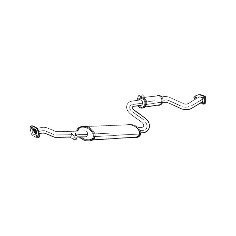 Silencieux intermédiaire BOSAL