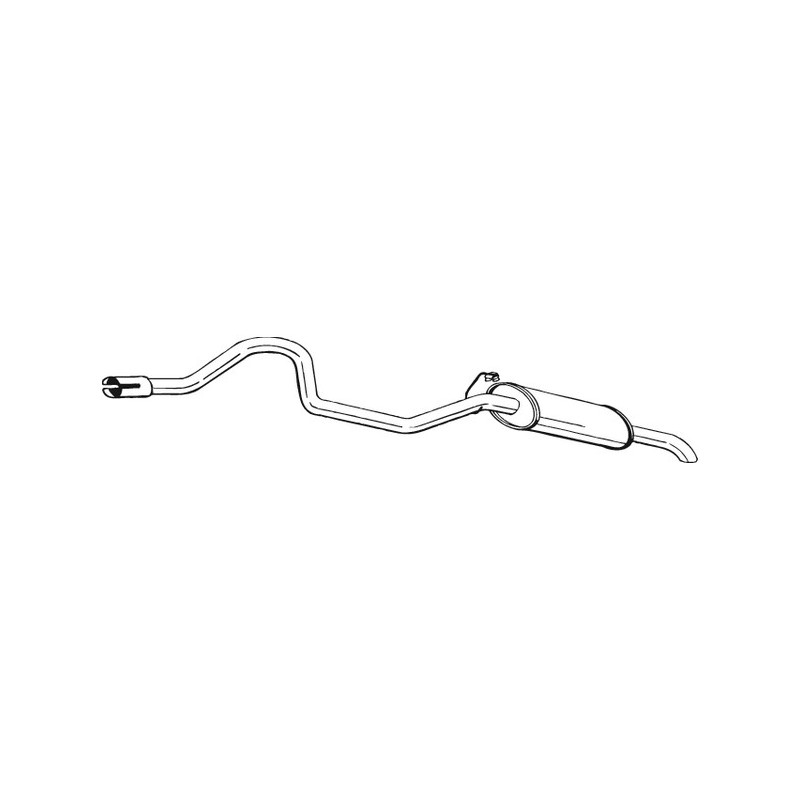 Silencieux arrière BOSAL