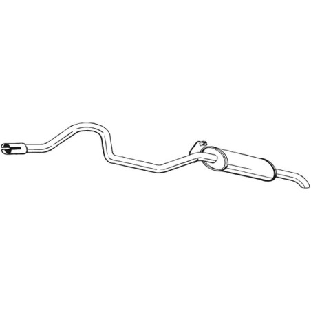Silencieux arrière BOSAL