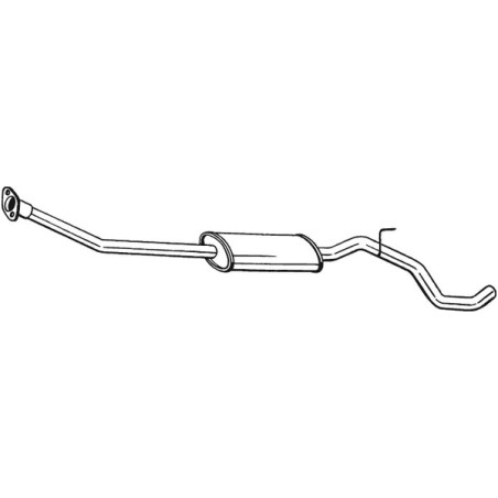 Silencieux intermédiaire BOSAL