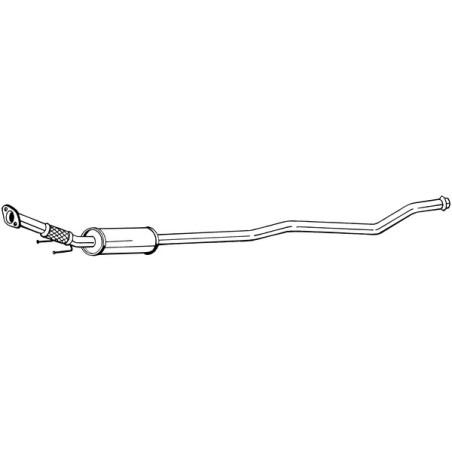 Silencieux intermédiaire BOSAL