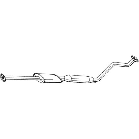 Silencieux intermédiaire BOSAL