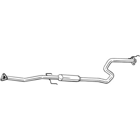 Silencieux intermédiaire BOSAL
