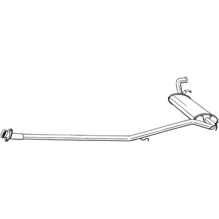 Silencieux arrière BOSAL